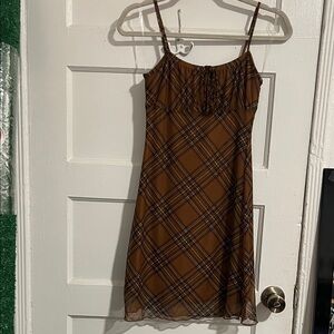 See You Monday Earthy Brown Dress